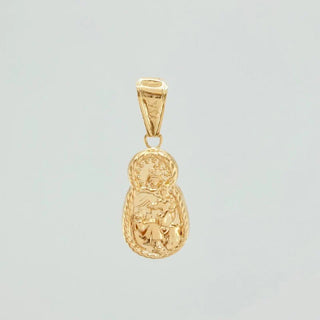 Dije Virgen Del Carmen | Oro Amarillo 18K | 1.2 g | 3 cm