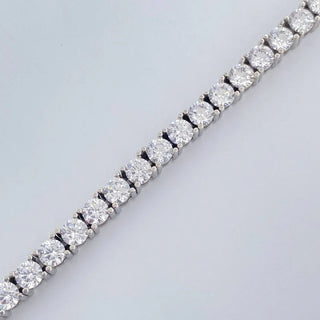 Pulso Tenis | Oro Blanco 18K | 16.3gr | 19.1cm