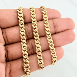 Cadena Cubana Infinito | Oro Amarillo 18K | 19.4 g | 61 cm | 4.8 mm