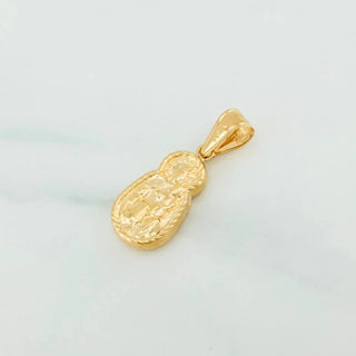 Dije Virgen Del Carmen | Oro Amarillo 18K | 1.2 g | 3 cm