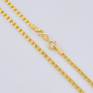 Cadena Ice Diamantada | Oro Amarillo 18K | 4.35 g | 52.0 cm | 1.9 mm