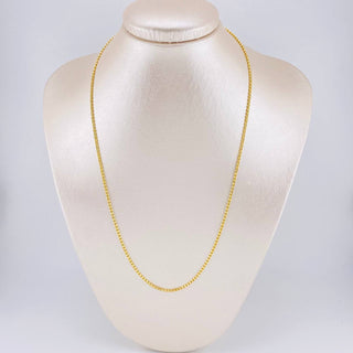 Cadena Ice Diamantada | Oro Amarillo 18K | 4.35 g | 52.0 cm | 1.9 mm