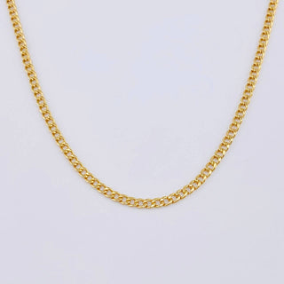 Cadena Cubana | Oro Amarillo 18K | 4.2 g | 65.0 cm | 2.25 mm