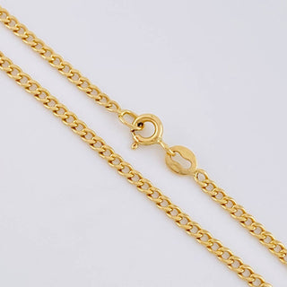 Cadena Cubana | Oro Amarillo 18K | 4.2 g | 65.0 cm | 2.25 mm