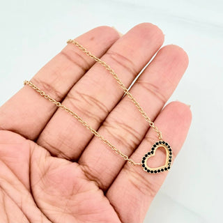 Cadena Aro Seguido Corazon | Oro Amarillo 18K | 4.5 g | 53.5 cm | 1.53 mm