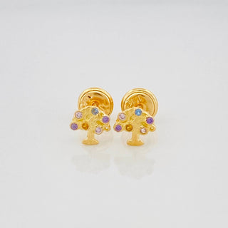 Topos Árbol | Oro Amarillo 18K | 0.85 g | 6 mm