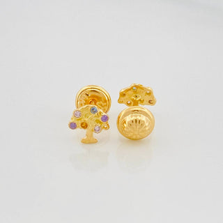 Topos Árbol | Oro Amarillo 18K | 0.85 g | 6 mm