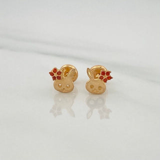 Topos Conejo | Oro Amarillo 18K | 0.85 g | 6.8 mm