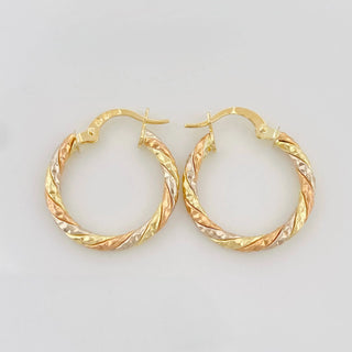 Candongas Rox | Tres Oros 18K | 1.8 g | 2 cm