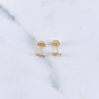 Topos Hongo | Oro Amarillo 18K | 0.7 g
