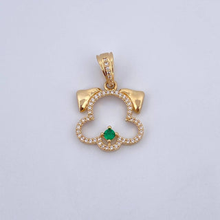 Dije Silueta Perro | Oro Amarillo 18K | 3.3 g | 2.6 cm