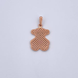 Dije Oso Ts | Oro Rosa 18K | 2.05 g | 2.7 cm