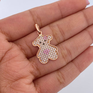 Dije Oso Ts | Oro Rosa 18K | 2.05 g | 2.7 cm