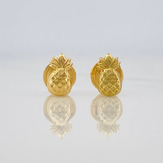 Topos Piña | Oro Amarillo 18K | 0.55 g | 4 mm