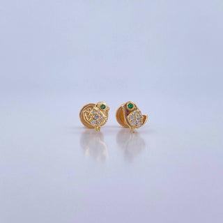 Topos Pájaro | Oro Amarillo 18K | 0.8 g