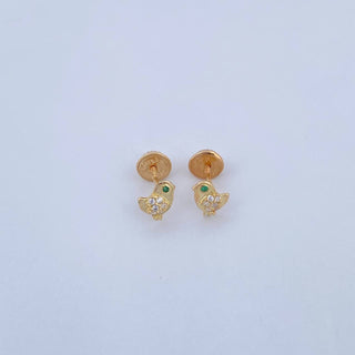 Topos Pájaro | Oro Amarillo 18K | 0.8 g