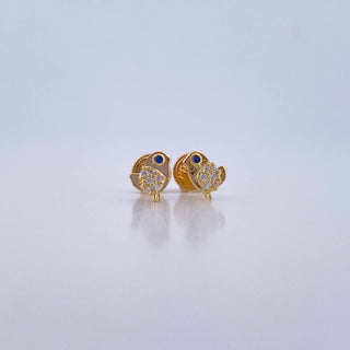 Topos Pajaro | Oro Amarillo 18K | 0.8 g