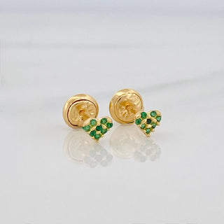 Topos Corazón Tupido | Oro Amarillo 18K | 0.65 g | 4.6 mm