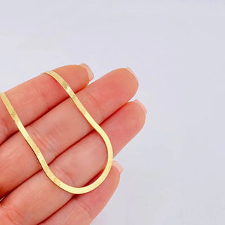 Cadena Espejo | Oro Amarillo 18K | 5.05 g | 45.5 cm | 2.3 mm
