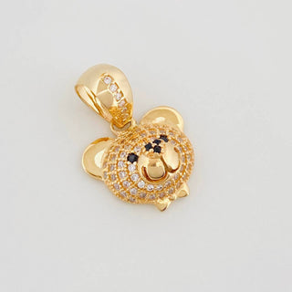 Dije Cara de Oso | Oro Amarillo 18K | 3.1 g | 2 cm