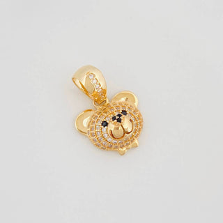 Dije Cara de Oso | Oro Amarillo 18K | 3.1 g | 2 cm