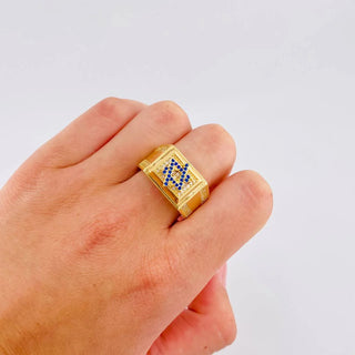 Anillo Estrella De David | Oro Amarillo 18K | 9.1 g | T11