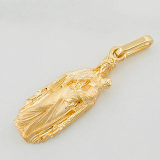 Dije Virgen Del Carmen | Oro Amarillo 18K | 2.2 g | 3 cm