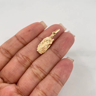 Dije Virgen Del Carmen | Oro Amarillo 18K | 2.2 g | 3 cm