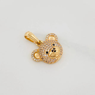 Dije Cara Oso | Oro Amarillo 18K | 3.05 g | 2 cm