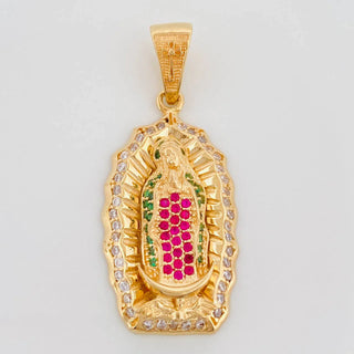 Dije Virgen Guadalupe | Oro Amarillo 18K | 5.2 g | 3.7 cm