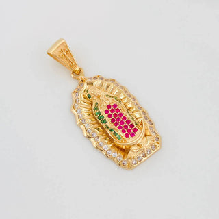 Dije Virgen Guadalupe | Oro Amarillo 18K | 5.2 g | 3.7 cm
