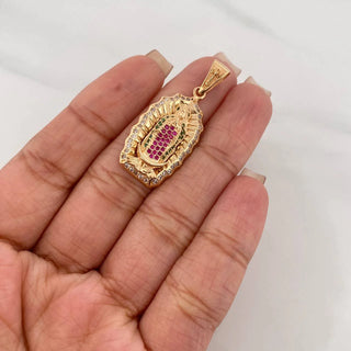 Dije Virgen Guadalupe | Oro Amarillo 18K | 5.2 g | 3.7 cm