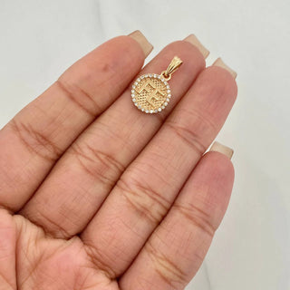 Dije Fe | Oro Amarillo 18K | 1.45 g | 2 cm