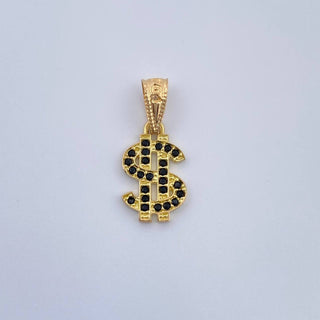 Dije Signo Peso | Oro Amarillo 18K | 0.65 g | 1.8 cm
