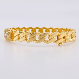 Pulso Monaco | Oro Amarillo 18K | 10.85 g | 18 cm | 7.5 mm