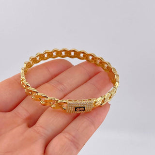 Pulso Monaco | Oro Amarillo 18K | 10.85 g | 18 cm | 7.5 mm