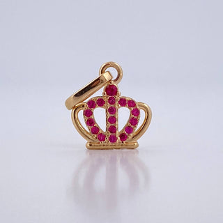 Dije Corona | Oro Amarillo 18K | 0.7 g | 1.7 cm