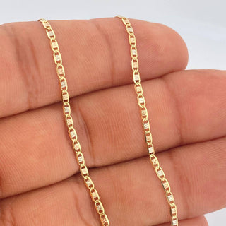 Cadena Escalera Plana | Tres Oros 18K | 7.25 g | 60.5 cm | 2.65 mm