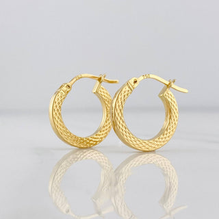 Candongas Piton | Oro Amarillo 18K | 1.3 g | 1.5 cm