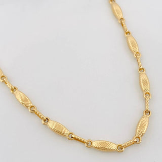 Cadena Rustica Punteada | Oro Amarillo 18K | 10.8 g | 60.5 cm | 3.21 mm