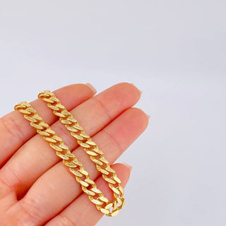 Cadena Monaco | Oro Amarillo 18K | 27.55 g | 60 cm | 6 mm