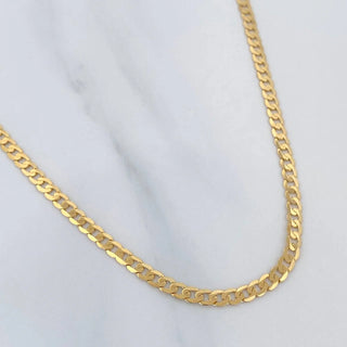 Cadena Cubana | Oro Amarillo 18K | 8.15 g | 60.5 cm | 2.9 mm