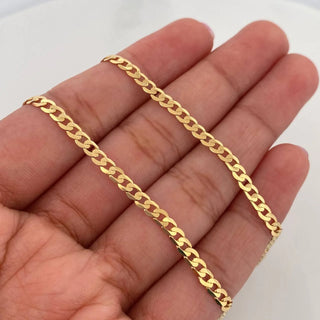 Cadena Cubana | Oro Amarillo 18K | 8.15 g | 60.5 cm | 2.9 mm