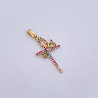 Dije Cruz Fe | Oro Amarillo 18K | 1.45 g | 3.5 cm