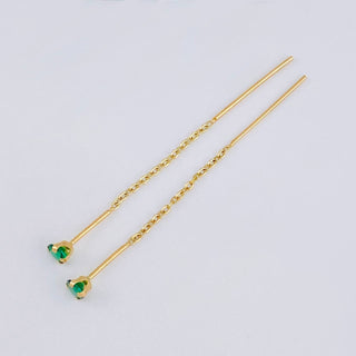 Topos Cadena Largos | Oro Amarillo 18K | 0.95 g | 5.8 cm