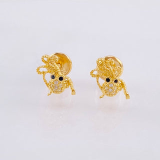 Topos Pulpo | Oro Amarillo 18K | 1.05 g | 8 mm