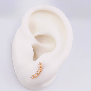 Topos Estela | Oro Rosa 18K | 1.05 g | 1.3 cm
