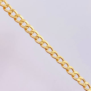 Pulso Cubano | Oro Amarillo 18K | 5.15 g | 20 cm | 6 mm