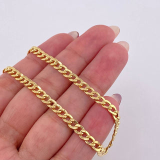 Pulso Cubano | Oro Amarillo 18K | 5.15 g | 20 cm | 6 mm