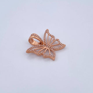 Dije Mariposa | Oro Rosa 18K | 3.25 g | 2 cm
